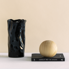 Vase Enza Black