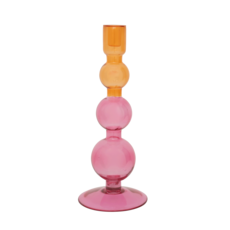 Candle Holder Bulb Pink