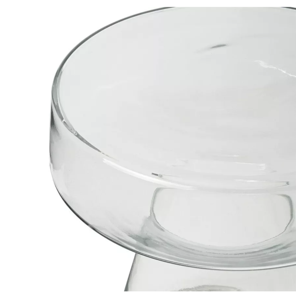 Side Table Glass Transparant