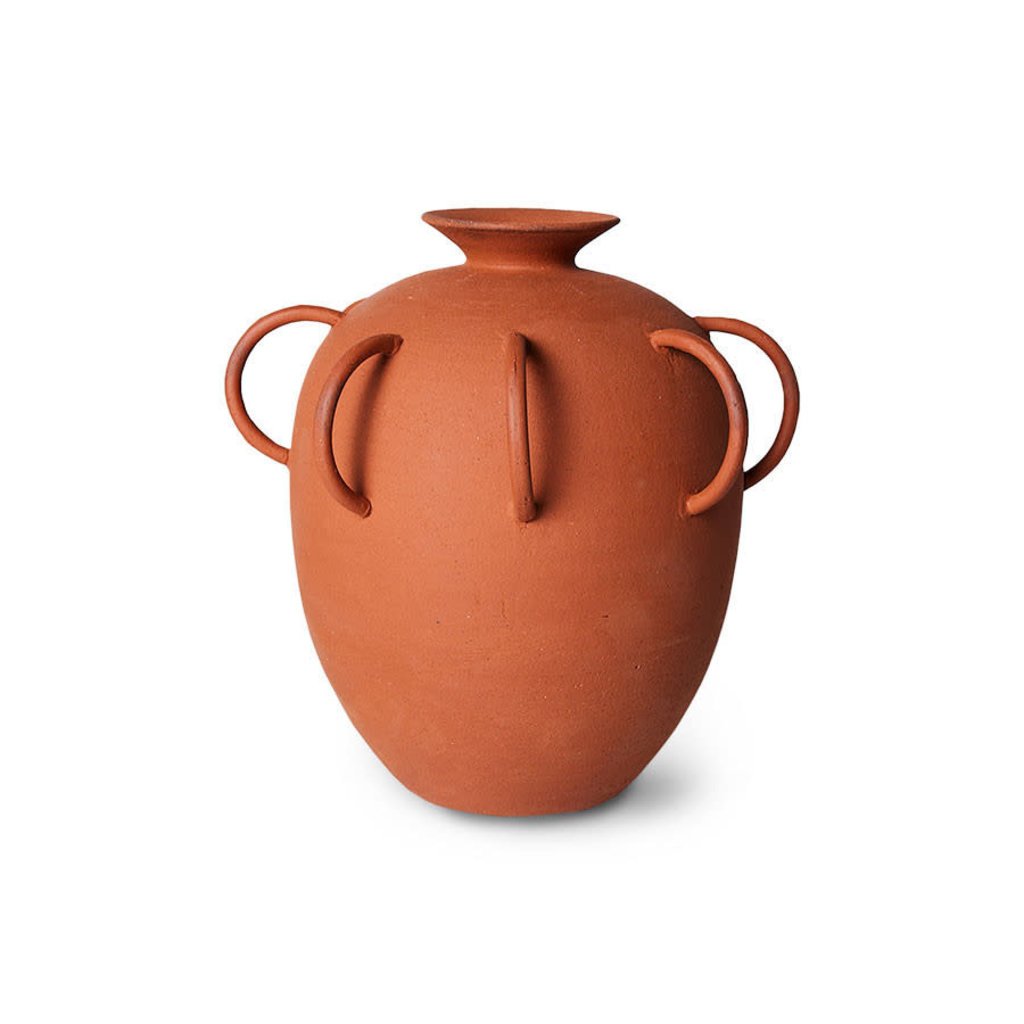 HK Objects - Terracotta Vase with Handles