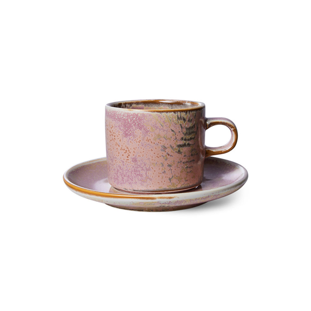 Chef Ceramics - Cup and Saucer Pink