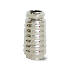 Vase Ribble Chrome