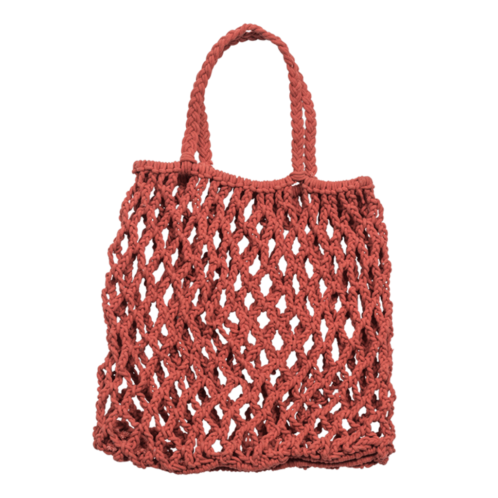 Shopper Crochet Red