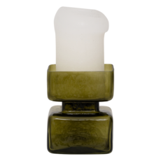 Candle Holder Camo Olive