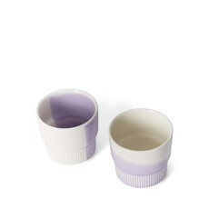 Coffee Mugs Moments Lilac (Set of 2)