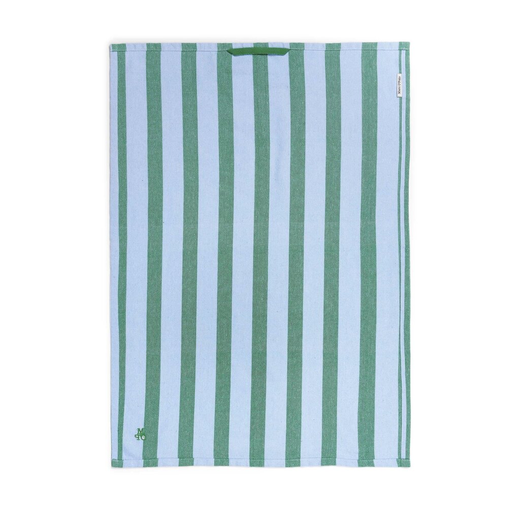 Tea Towels Green Orange (Set of 2)