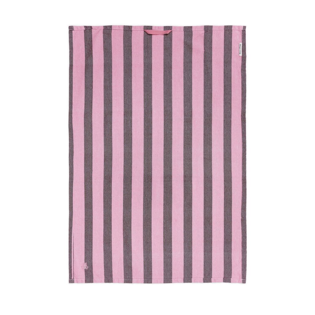 Tea Towels Pink Yellow (Set of 2)