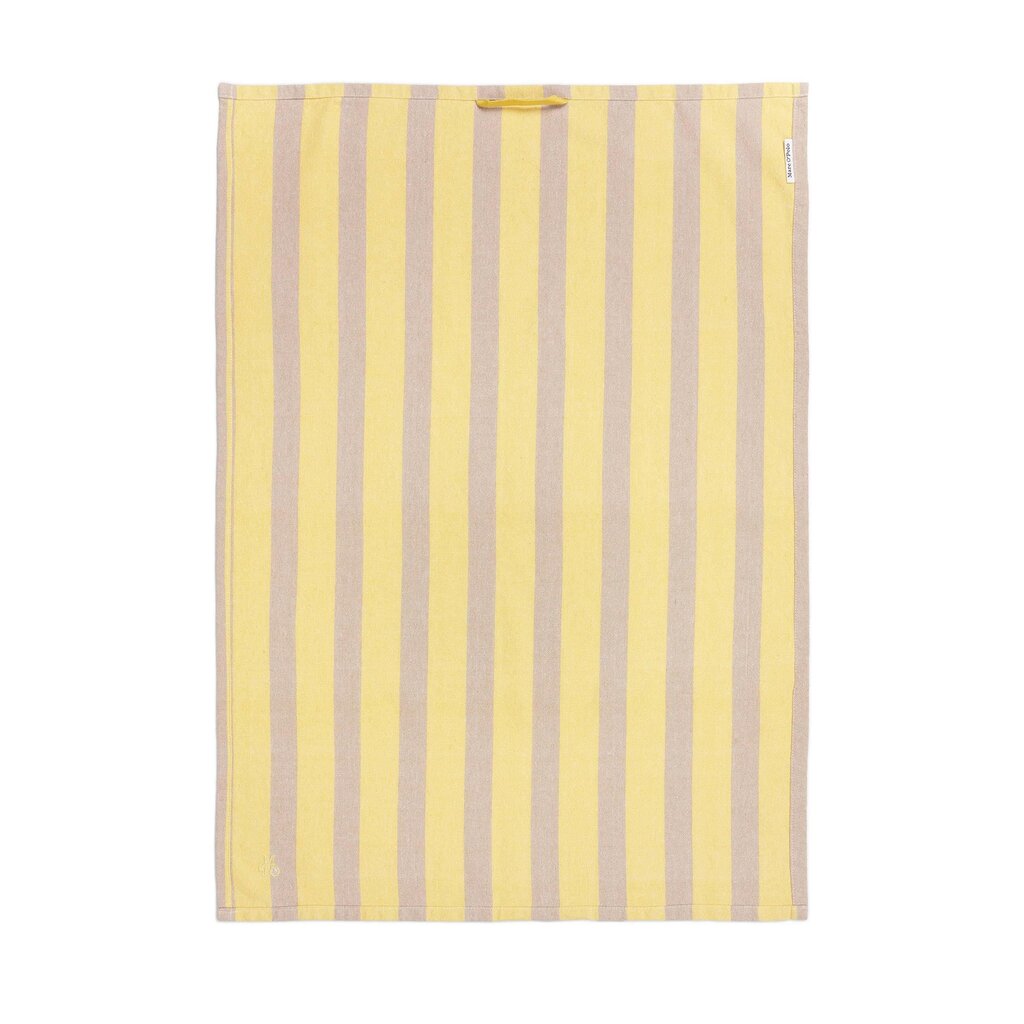 Tea Towels Pink Yellow (Set of 2)