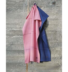 Tea Towels Pink Cobalt