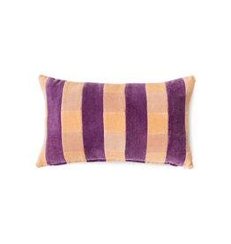 Striped Velvet Cushion Midsummer