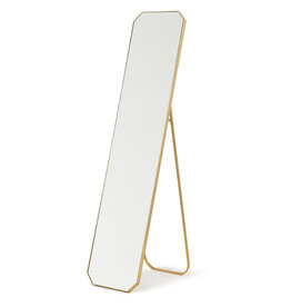 Standing Mirror Brass