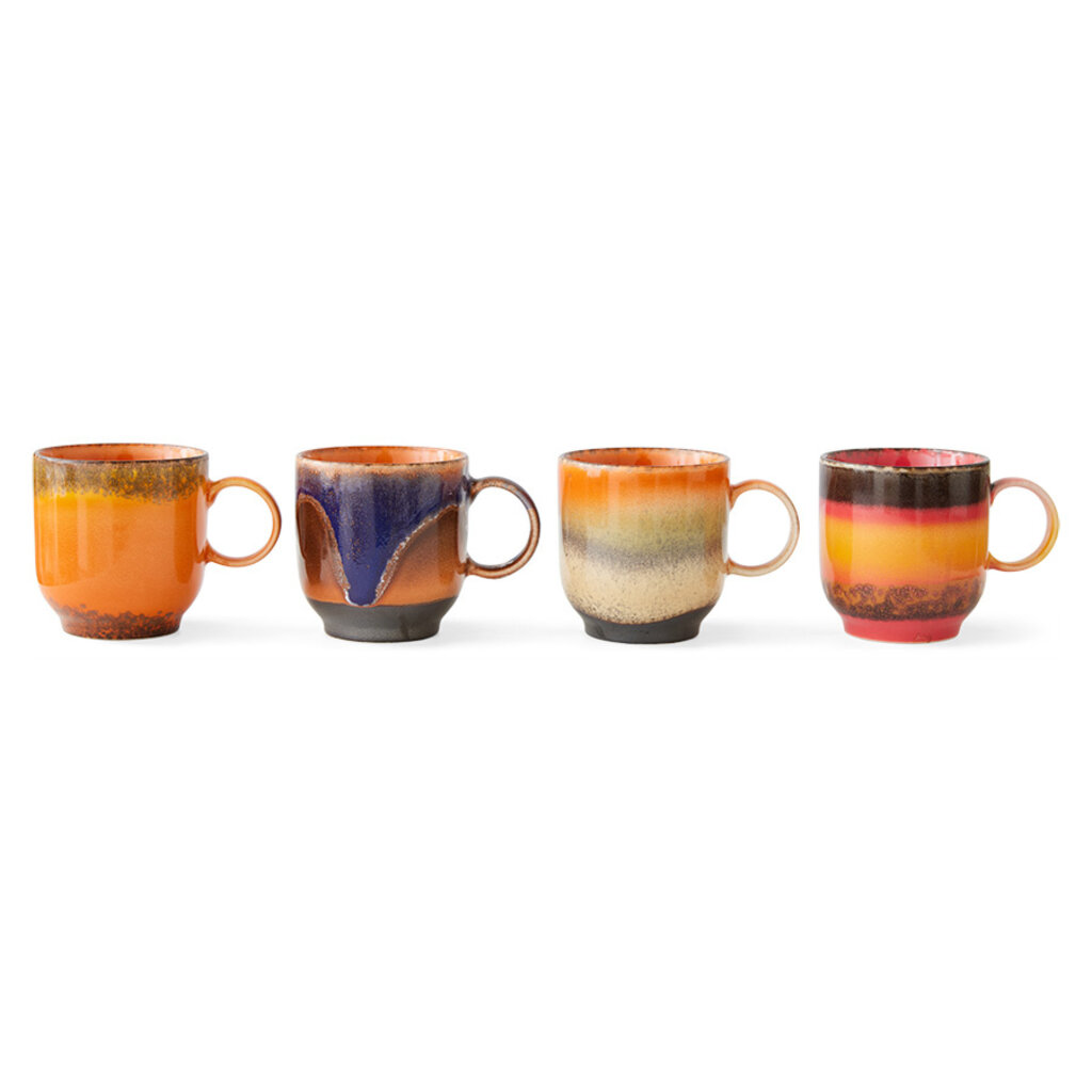 70s Café Mugs Brazil