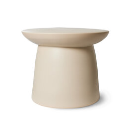 Side Table Earthenware Cream