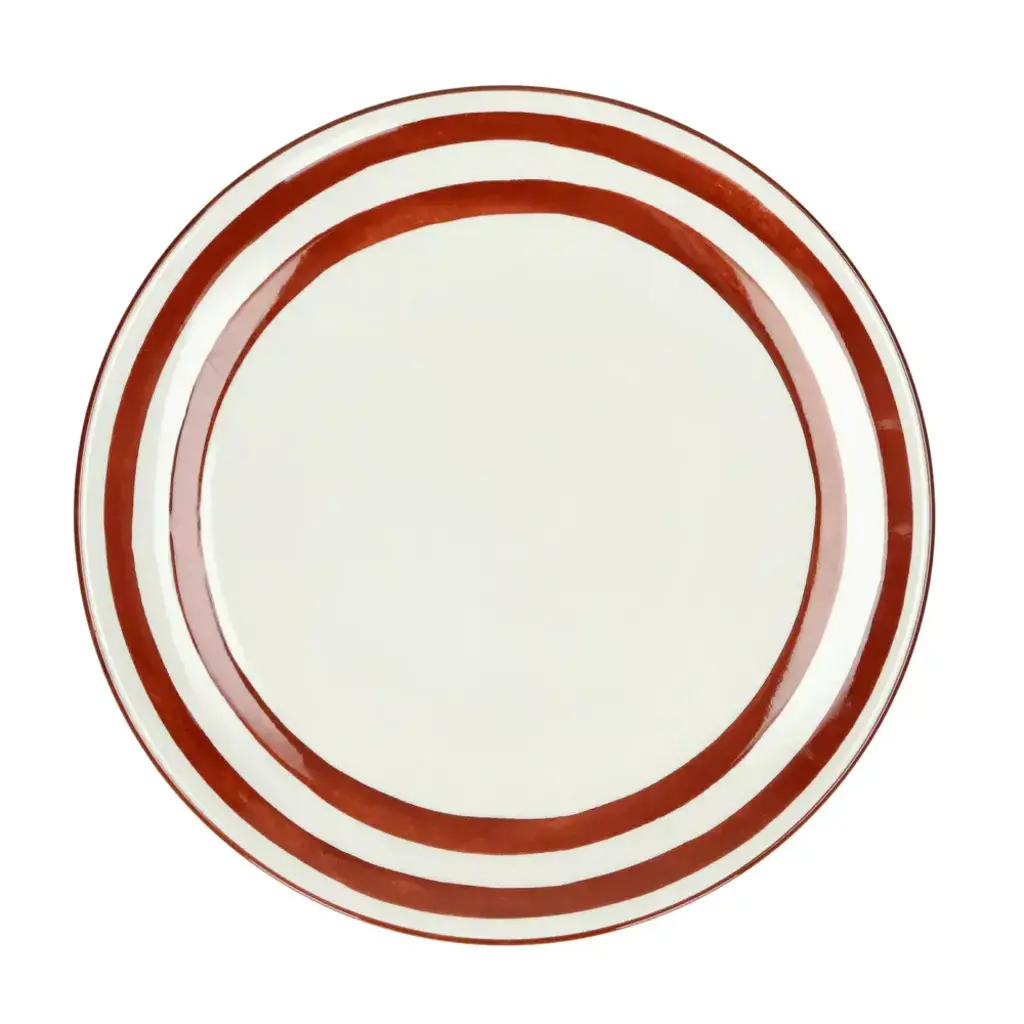 Pomax Dinner Plate Mykonos Rust