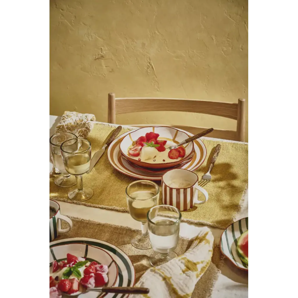 Deep Plate Mykonos Yellow