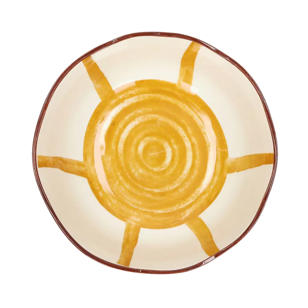 Pomax Salad Bowl Mykonos Yellow