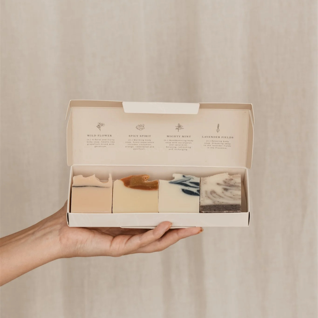 Gift Box - Natural Soap Bars