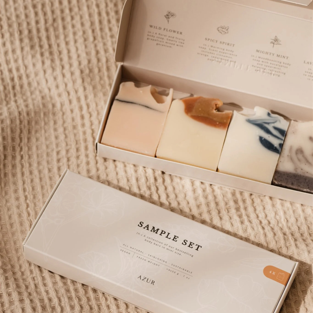 Gift Box - Natural Soap Bars