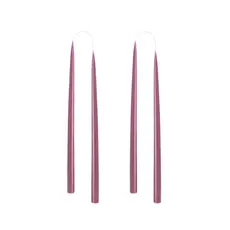 Candles  Light Heather (Set  of 4)