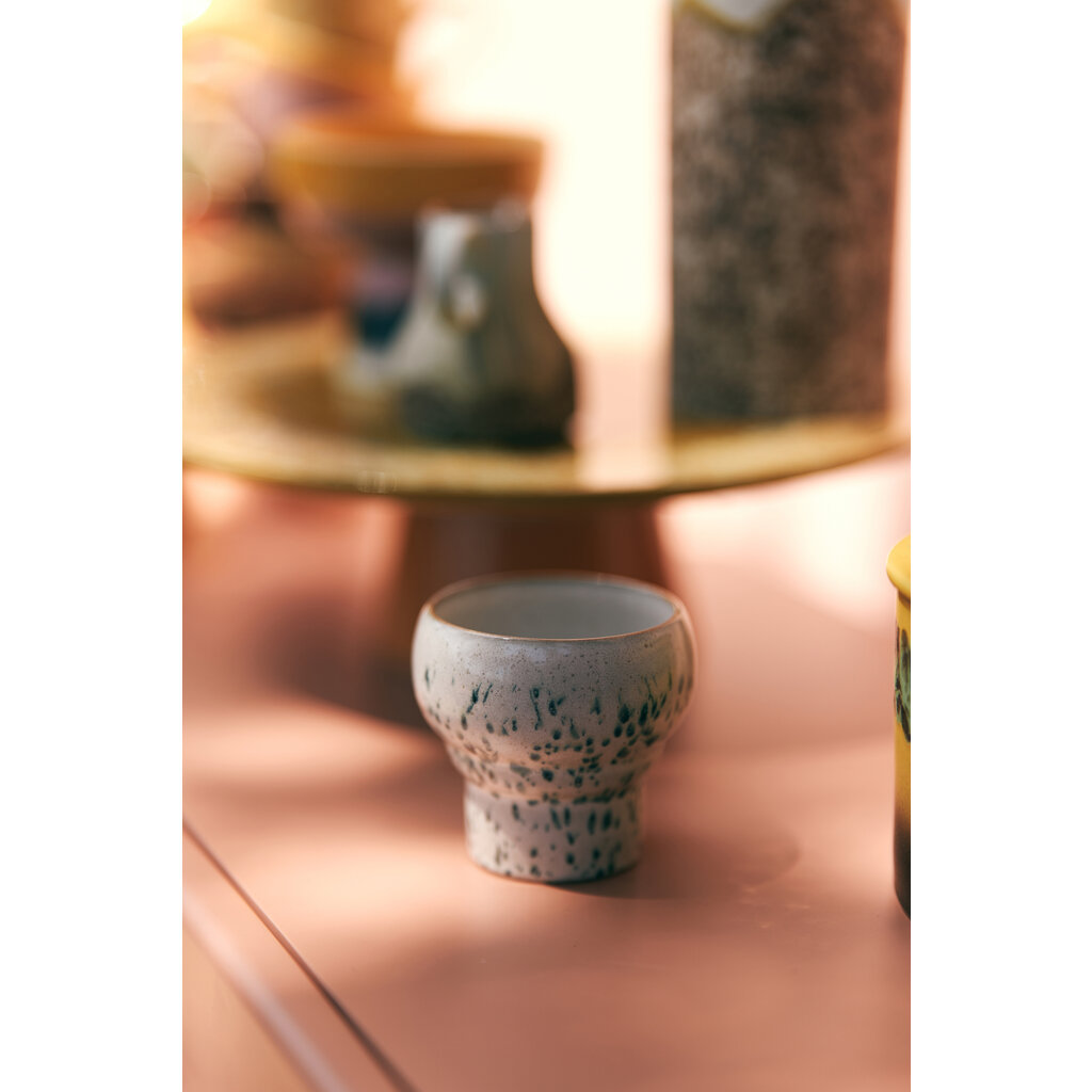 70s Lungo Mugs Coral