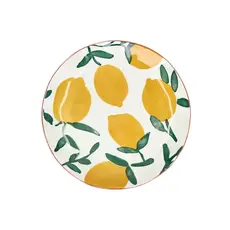 Dessert Plate Yellow Citron