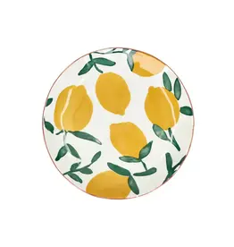 Dessert Plate Yellow Citron