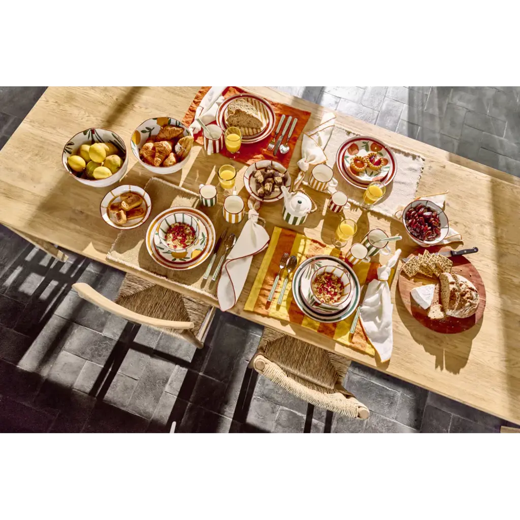 Dessert Plate Yellow Citron