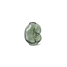 Vase Gleam Glass Olive (S)