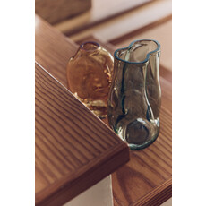 Vase Gleam Glass Olive (M)