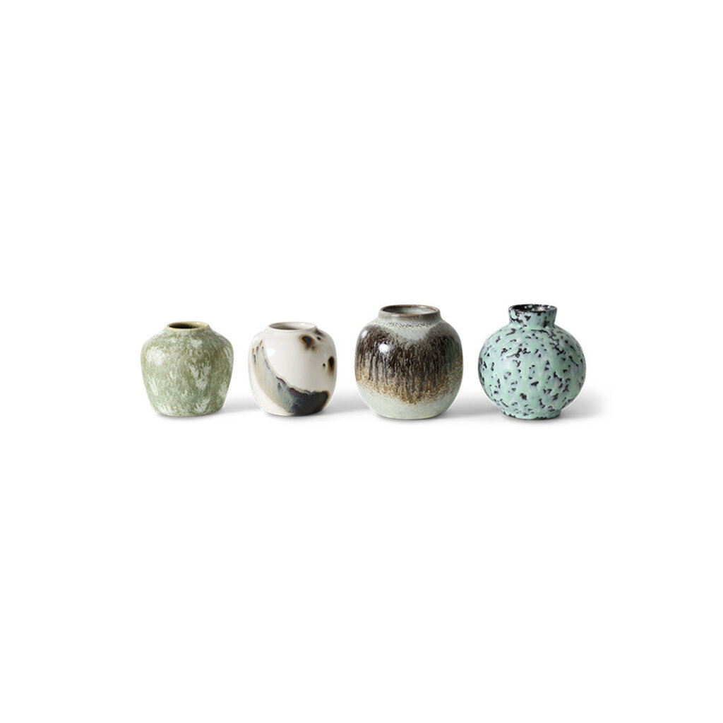 70s Vases Canyon (Set of 4)