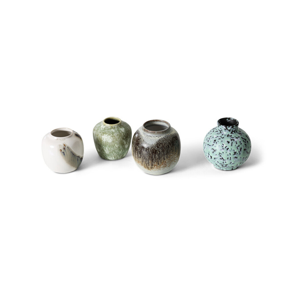 70s Vases Canyon (Set of 4)
