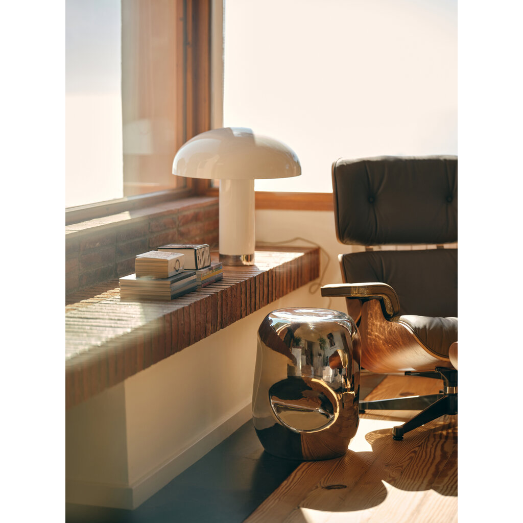 Currents Side Table Chrome