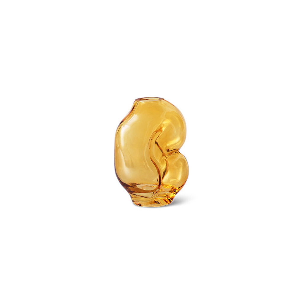 Vase Gleam Glass Amber (S)