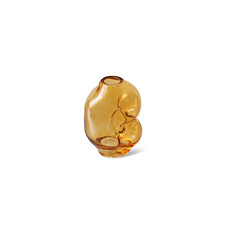 Vase Gleam Glass Amber (S)