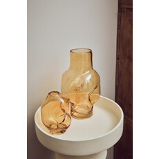 Vase Gleam Glass Amber (L)