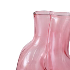 Vase Gleam Glass Rose (M)