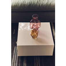 Vase Gleam Glass Rose (L)