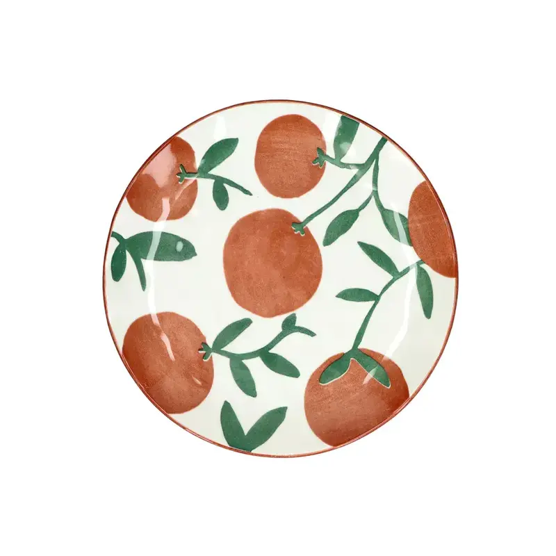 Dessert Plate Orange