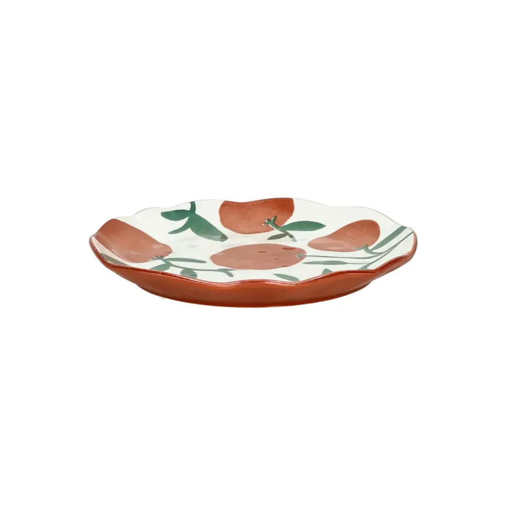 Dessert Plate Orange