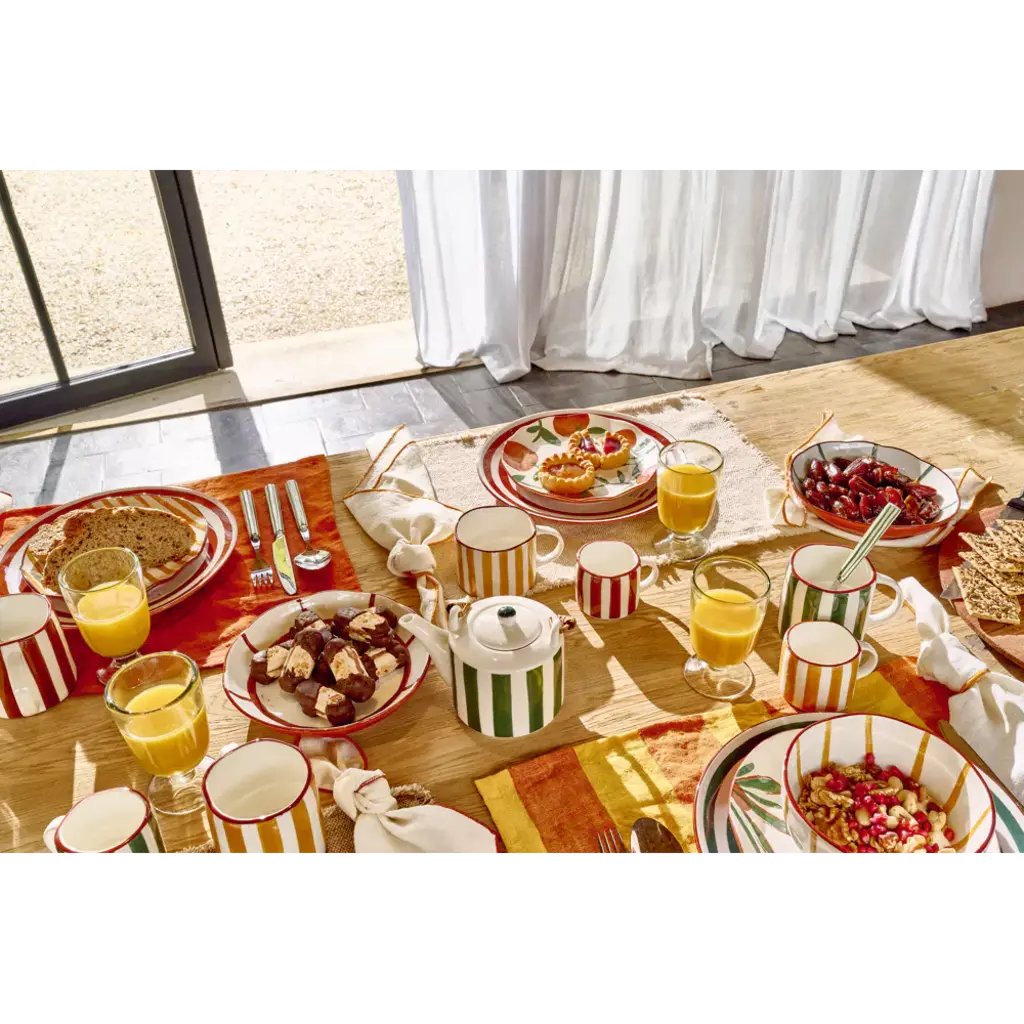 Dessert Plate Orange