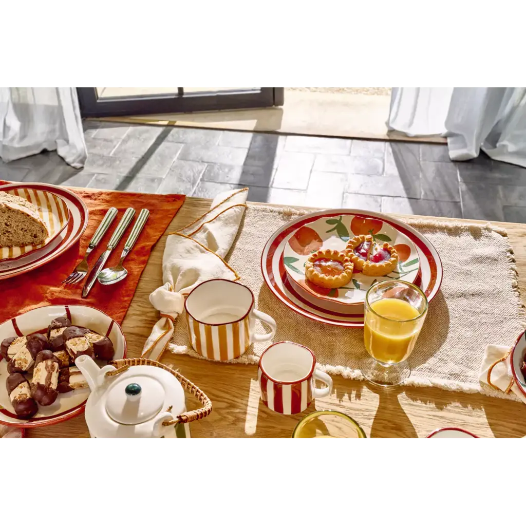 Dessert Plate Orange