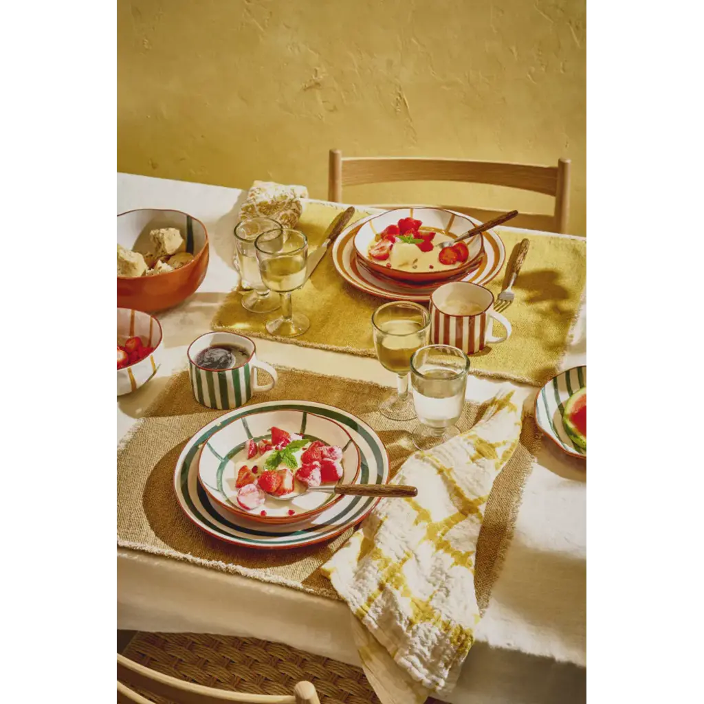 Deep Plate Mykonos Green