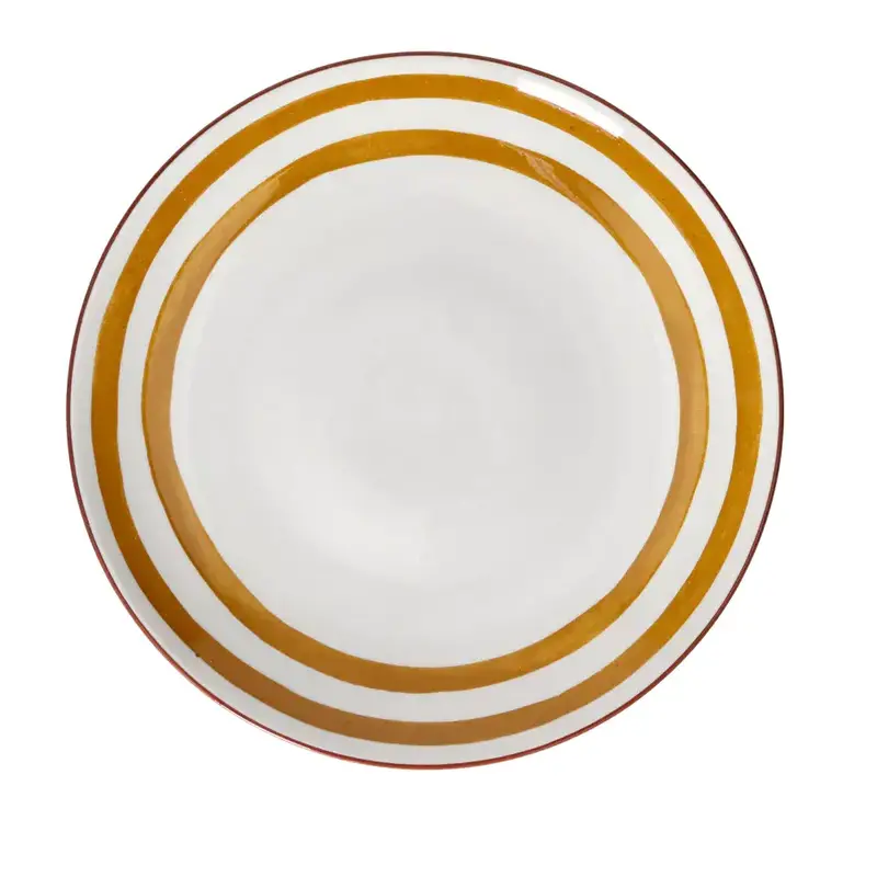 Dinner Plate Mykonos Yellow