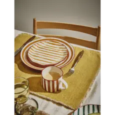 Dinner Plate Mykonos Yellow
