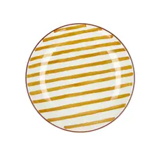 Dessert Plate Mykonos Yellow