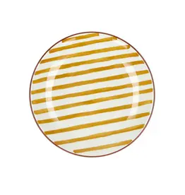 Dessert Plate Mykonos Yellow
