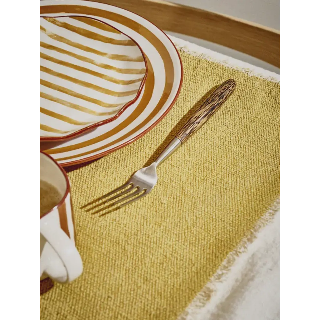 Dessert Plate Mykonos Yellow