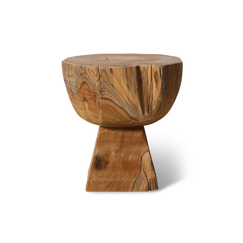 Stool Wood Arched