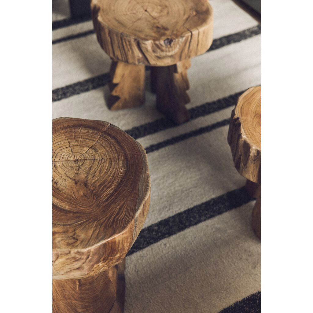 Stool Wood Arched