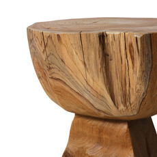 Stool Wood Arched